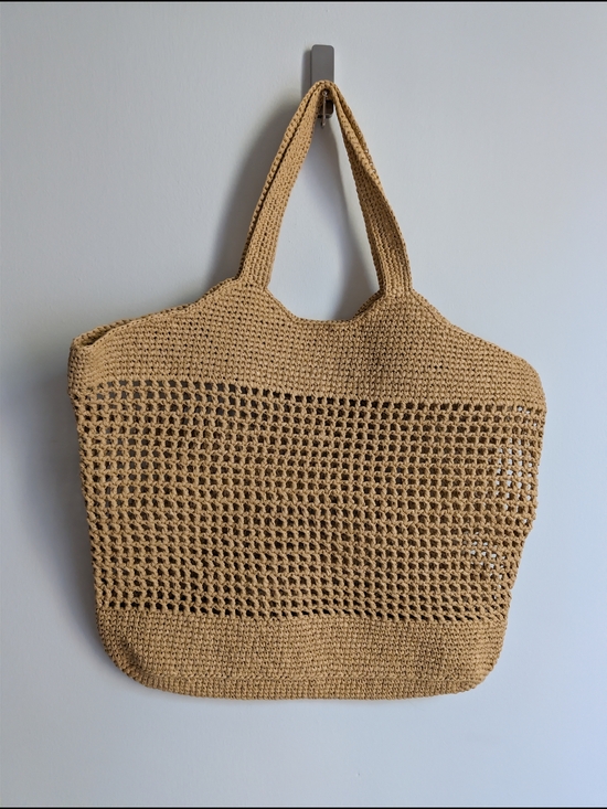 Anthropologie Handbags - Anthropologie Woven Slouchy Tote Bag